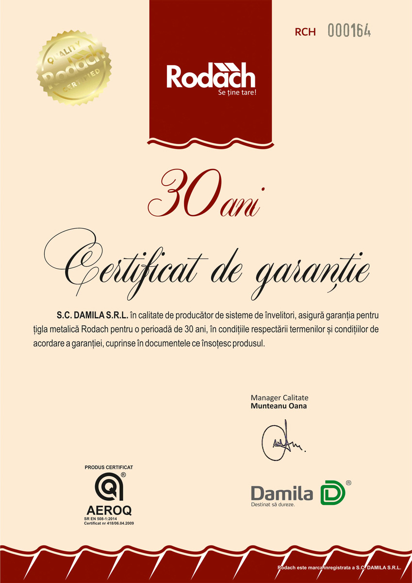 Certificate-de-garantie-Tigla-Metalica-30-ani-Rodach